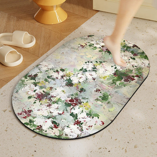 3D Prints Bathroom Non-Slip Floor Mat